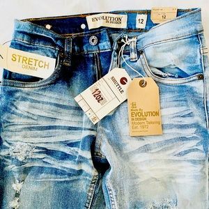 Denim Wash Blue kid Jeans